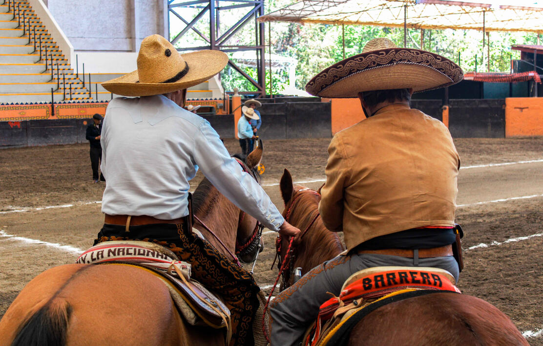 Lienzo Charro, charreada (2024)